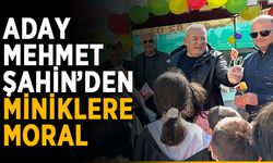 Aday Mehmet Şahin’den miniklere moral