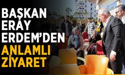 Başkan Eray Erdem’den anlamlı ziyaret