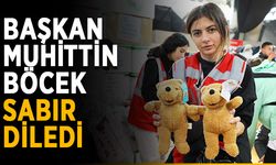 Başkan Muhittin Böcek sabır diledi