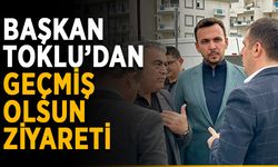 Başkan Toklu’dan geçmiş olsun ziyareti