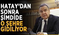 Hatay’dan sonra şimdide o şehre gidiliyor