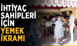 İhtiyaç sahipleri için yemek ikramı başladı