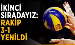 İkinci sıradayız: Rakip 3-1 yenildi