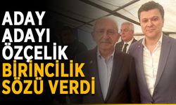 Aday Adayı Özçelik, birincilik sözü verdi