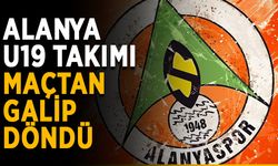 Alanya U19 Takımı galip döndü