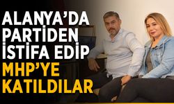Alanya’da istifa edip MHP’ye katıldılar