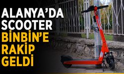 Alanya’da scooter BinBin’e rakip geldi