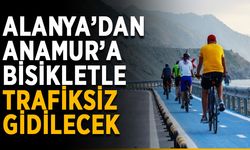 Alanya’dan Anamur’a bisikletle trafiksiz gidilecek