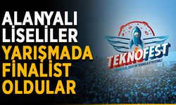 Alanyalı liseliler yarışmada finalist oldular