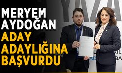 Aydoğan, resmen Milletvekili Aday Adayı