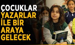 Çocuklar yazarlar ile bir araya gelecek