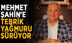 Mehmet Şahin’e tebrik yağmuru sürüyor
