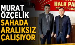 Murat Özçelik, sahada aralıksız çalışıyor