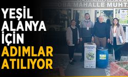 Yeşil Alanya için adımlar atılıyor