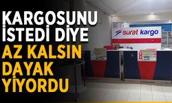 Alanya’da kargosunu istedi diye az kalsın dayak yiyordu