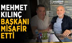 Mehmet Kılınç, Başkan Çavuşoğlu’nu misafir etti