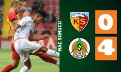 Alanyaspor, Kayserispor’u 4 golle geçti