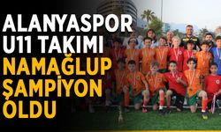 Alanyaspor U11 Takımı namağlup şampiyon