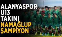Alanyaspor U13 Takımı namağlup şampiyon