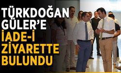 Türkdoğan Güler’e iade-i ziyarette bulundu