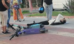 Alanya’da scooter kazası: Yerden kalkamadı