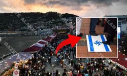 İsrail bayrakları yerlerde! Yeni Yıl Pazarı’na yoğun ilgi