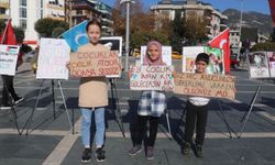 Alanya’da İsrail zulmüne karşı protesto