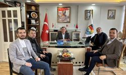 Mustafa Toklu'dan başkan Özdemir'e ziyaret