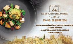 8. Gastro Alanya Uluslararası Yemek Yarışması başlıyor