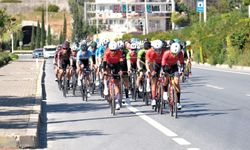 Alanya’da Uluslararası Bisiklet Turu yapıldı