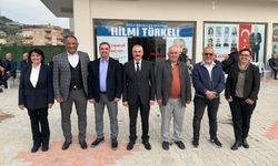 Muhtar Adayı Hilmi Türkeli'nin seçim ofisi dualarla açıldı