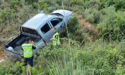 Alanya’da uçuruma yuvarlandı: 1 ölü, 1’i bebek 3 yaralı