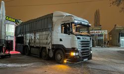 Alanya’da 3 kamyon ürün imha edildi