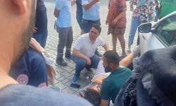 Rektör Türkdoğan’dan yaralı sürücüye ilk müdahale