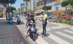 Alanya’da 5 araç trafikten men edildi