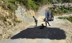 Alanya’nın kırsal mahalle yollarına bakım yapılıyor