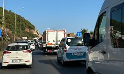 Alanya’da o kaza sonrası araç kuyruğu Konaklı’ya uzandı