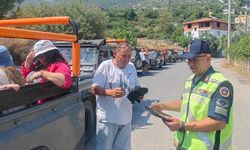 Alanya’da safari araçlarına yönelik denetimler arttı