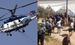 Alanya’da helikopter istediler, gelmeyince deliye döndüler