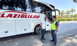 Alanya’da otobüs şoförlerine alkol testi yapıldı