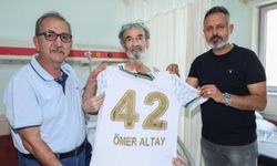 TSYD Konya'dan spor yazarı Ömer Altay’a ziyaret