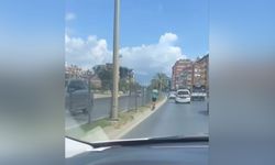 Alanya’da yürek yedi, sol şeritten 25 km hızla gitti