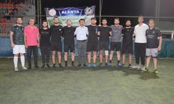 Alanya’da sağlık personeli turnuvada buluştu