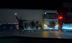 Alanya'da kaza sonrası trafik allak bullak