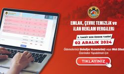 Alanya’da vergi ödemeleri için son gün 2 Aralık