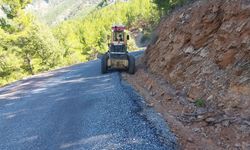 Alanya'da kırsalda kışa hazırlık sürüyor