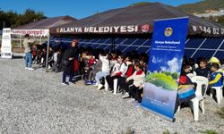 Alanya’da çocuklara çevre bilinci aşılandı