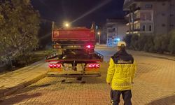 Alanya'da 16 araç trafikten men edildi