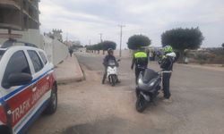 Alanya’da 18 motosiklet trafikten men edildi