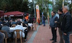 Ilıca Parkı Kültür Kafe’de iftar sofrası kuruyor